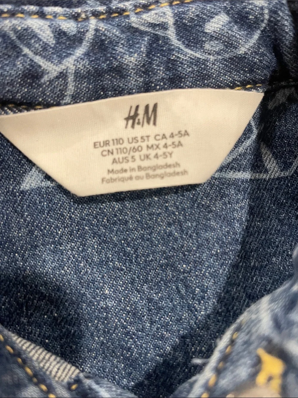 H&M classic denim